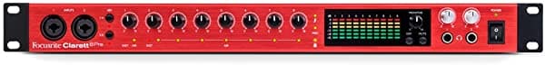 Focusrite Clarett 8Pre 18 X 20 Thunderbolt Placa