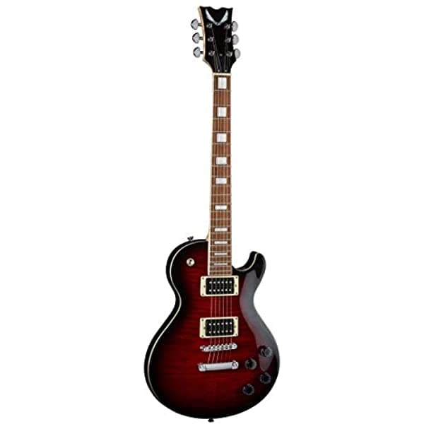 Dean Guitarra Phidesbred X Guitarra Eléctrica Jatoba Fretboard Trans Red