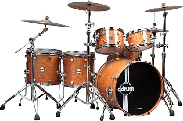 Ddrum Reflex Uptown 22 6 Pc Reflex Uptown 22 Drum Set De 6 Piezas Nat Alder Natural Laquer