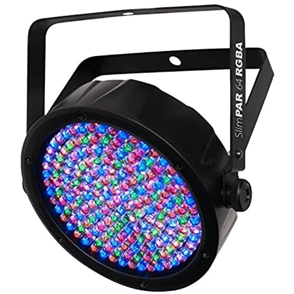 4 Chauvet Dj Slimpar 64 Rgba Led Dmx Compact Slim Par Can Stage Luz Efectos