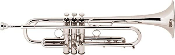 Bach Lt1901B Stradivarius Comercial Series Bb Trompeta Lt190S1B Plata