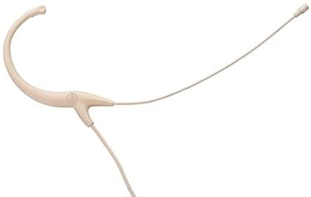 Audio Technica BP892cLM3-TH Micrófono de Diadema Omnidireccional con Conector de Bloqueo de 3.5 mm Color Beige