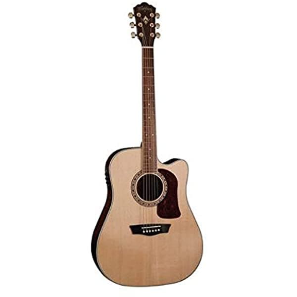 Washburn 6 Cuerdas Electroacústica Natural Gloss Hd30Sce-O