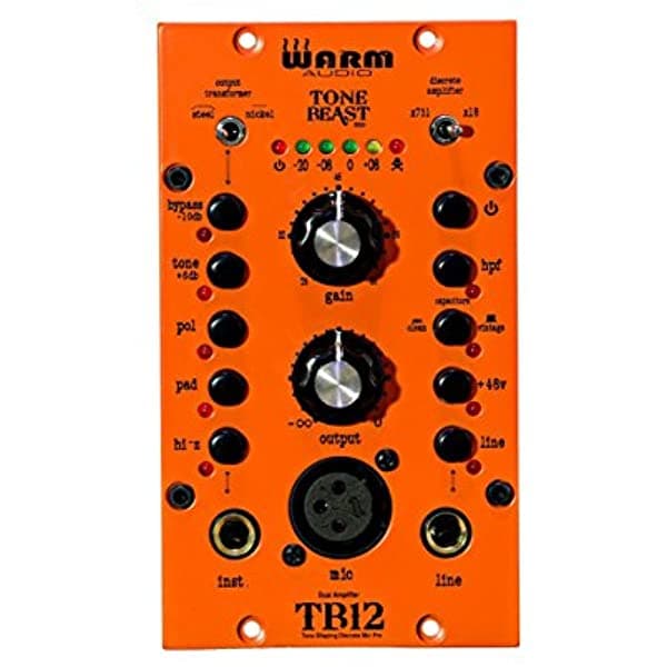 Warm Audio Tb12-500 Tone Beast 500 Series Micrófono Preamp