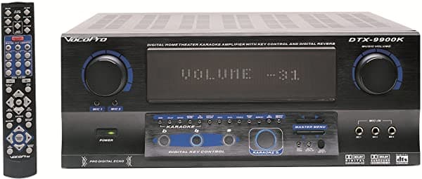Vocopro Dtx-9909 K 700W Max 7.1 Receptor De Sonido Envolvente Procesamiento De Karaoke Dsp