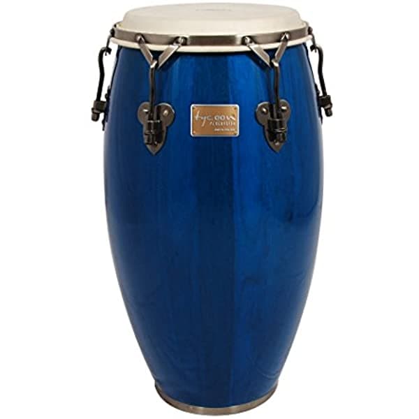 Tycoon Percusión 12 1 2 Pulgadas Signature Classic Series Blue Tumba Single Stand TSC-130 BC BL/S