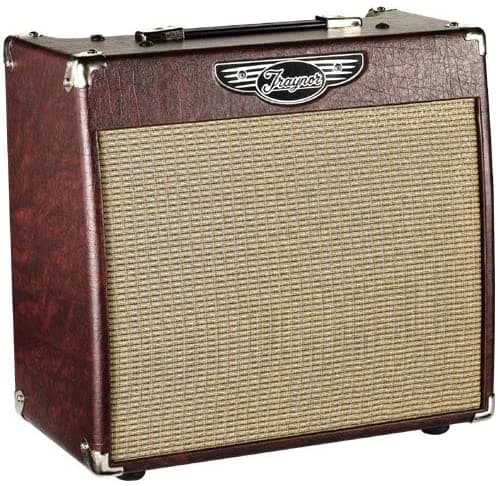 Traynor Ycv20Wr Guitarra Amp En Vino Rojo
