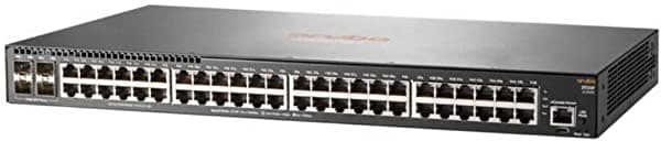 HP Hewlett Packard Enterprise Aruba 2930F 48G 4SFP - Conmutador Administrado L3 Ethernet Gigabit (10/100/1000) 1U Gris JL260A