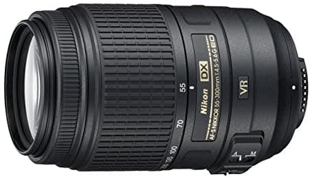 Nikon Af-S Dx Nikkor 2.165-11.811 In F/4.5-5.6G Ed Reducción De Vibración Zoom Lente Con Enfoque Automático Para Nikon Dslr Cámaras 2197