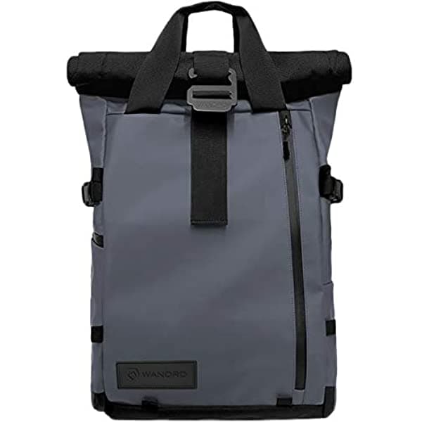 WANDRD Prvke Mochila de Viaje y Cámara Réflex Digital con Funda para Notebook/Tablet - Bolsa de Fotografía Resistente (21 L, Azul Egeo) PK21-BL-1