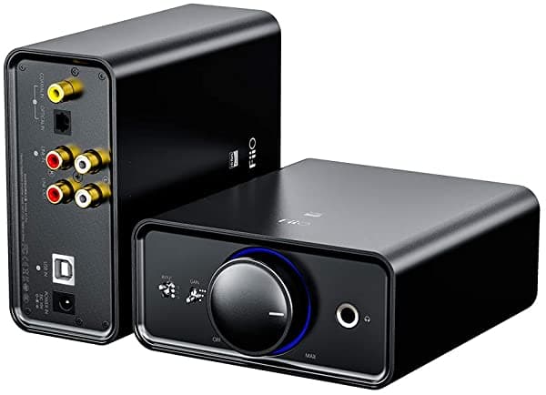 Fiio K5 Pro Ak4493Eq | 768K/32Bit Y Dsd 512 Decodificador De Escritorio Dac Y Amplificador Para El Hogar Y La Computadora (1/4 Pulgadas) Salida De Auriculares/Salida De Línea Rca