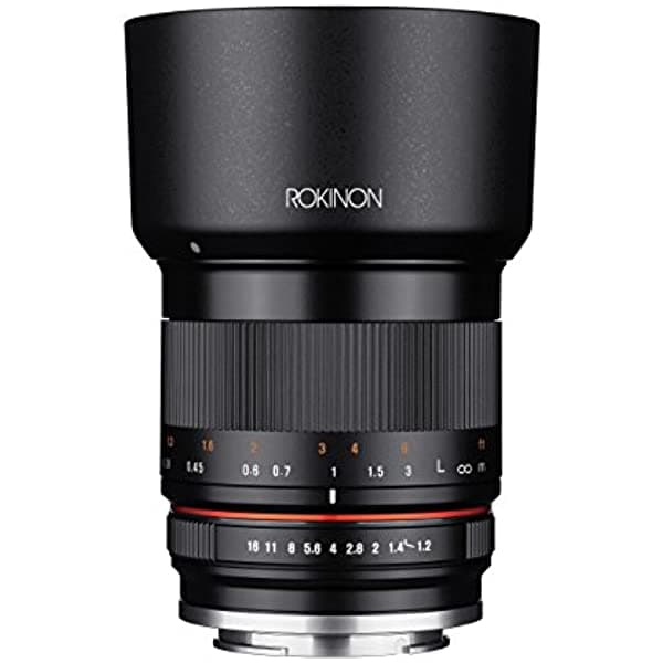 Rokinon F1.2 - Objetivo Gran Angular De Alta Velocidad Para Fujifilm X Mount (1.378 In) Color Negro RK3512-FX