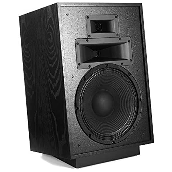 Klipsch Heresy Iv Altavoz De Pie En Color Negro Ceniza De Tres Vías Bocina Cargada Con Bocina Con Diseño Actualizado