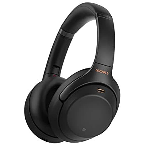 SONY WH-1000XM3 Auriculares Estéreo Inalámbricos con Cancelación de Ruido (Versión Internacional/Garantía del Vendedor) (Negro) WH1000XM3B