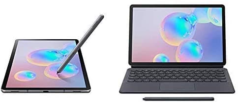 Samsung Tab S6 10.5" 128Gb Wifi Tablet Mountain Gray - Sm-T860Nzacxar + Paquete De Funda Para Teclado