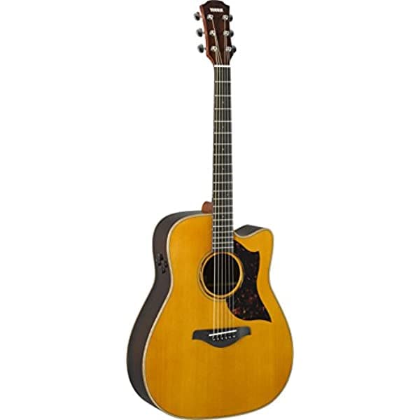 Yamaha A-Series A1M Tbs Guitarra Electroacústica De Chaqué De Caoba Natural Dreadnought Color Tabaco. Vintage Natural A3R VN