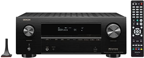 Denon Avr-X2700H 8K Ultra Hd 7.2 Canales (95 W X 7) Modelo Av 2020 - Diseñado Para Juegos Transmisión De Música Audio Y Video 3D Alexa + Heos