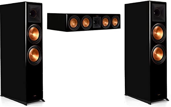Klipsch Rp-8060Fa 3.0 - Sistema De Cine En Casa Con Canal Central Rp-504C Color Negro