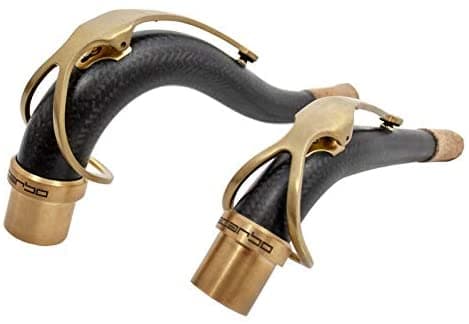 Musicmedic.Com Dacarbo Saxofón Neck Para Alto & Tenor Saxofón