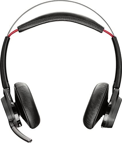 Plantronics Voyager Focus UC Audífonos Estéreo Bluetooth con Cancelación Activa de Ruido (ANC) 202652-03
