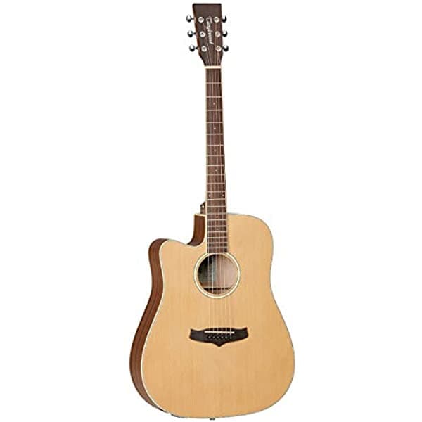 Tanglewood Tw10 E Lh - Guitarra De Zurdos Con Diseño De Cutaway