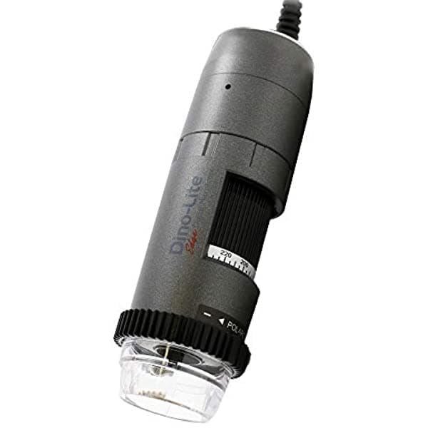 Dino-Lite USB Digital Microscope AM4115ZT - Microscopio Digital USB de 1.3MP, con Ampliación Óptica de 10x - 200x, Medición, Luz Polarizada (Descontinuado)
