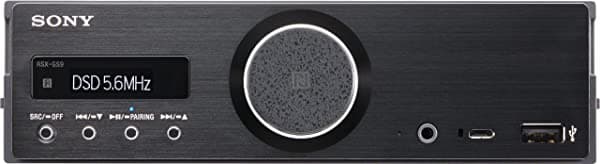 Sony RSXGS9 Hi-Res Receptor Multimedia de Audio con Bluetooth (Negro)