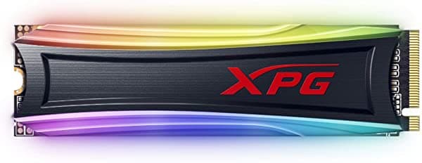 Xpg S40G 256Gb Rgb 3D Nand Pcie Gen3X4 Nvme 1.3 M.2 2280 Ssd Interno (As40G-256Gt-C)
