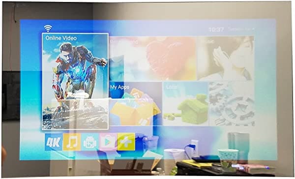 Glasstek Inc. 49" Smart Tv Espejo Magic Mirror GBM-J4901A