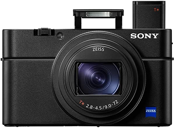 Sony RX100 VI Cámara Digital Compacta Premium 20.1 MP con sensor de 1 pulgada, lente ZEISS 24-200mm y visor OLED emergente DSCRX100M6/B