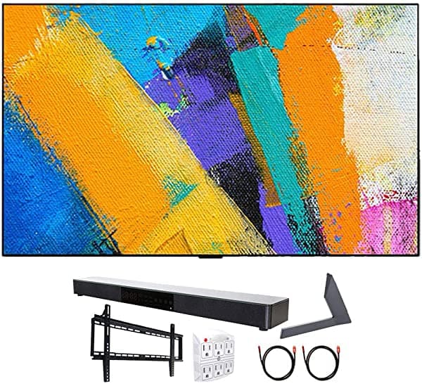 LG OLED55GXPUA 55" GX 4K OLED TV con AI ThinQ (2020) con Soporte y Barra de Sonido Bundle E28LGOLED55GXPUA