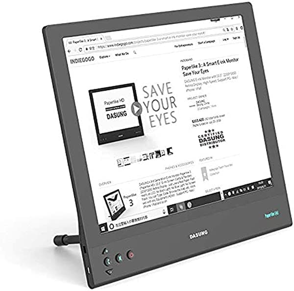 SOL Computer Dasung E-Ink Monitor