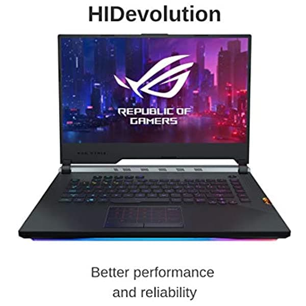 Hidevolution Asus Rog Strix Scar Iii G531Gw 15.6" Fhd 240Hz | 2.3Ghz I9-9880H Rtx 2070 32Gb 2666Mhz Ram Pcie 1Tb Ssd G531GW-XB96-HID3-US