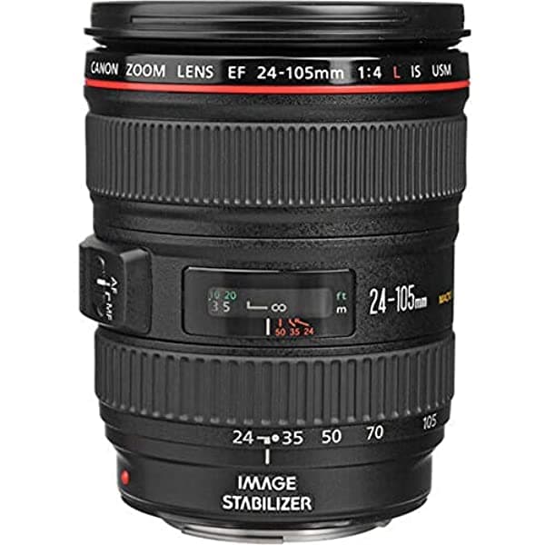 Canon Ef 24-105 Mm F / 4 L Es Lente Usm Para Cámaras Canon Eos Slr - Caja Blanca (Embalaje A Granel) 0344B006