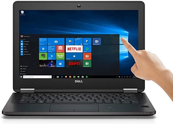 Dell Latitude E7270 12.5" Notebook Core i7-6600U 2.6GHz 8GB RAM 512GB Unidad de Estado Sólido Win10P64 (Reacondicionado)