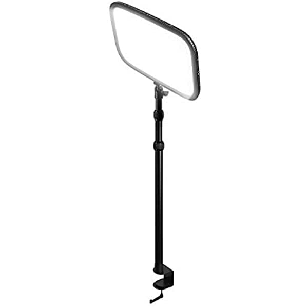 Elgato - Lámpara De Techo Led De Estudio Profesional Con 2800 Lúmenes Color Ajustable Aplicación Habilitada Para Mac/Windows/Iphone/Android Soporte De Escritorio De Metal 10GAK9901