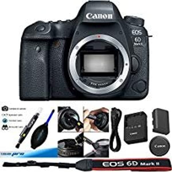 Eos 6D Mark Ii Cámara Dslr (Cuerpo) - Deal Expo Bundle CN6DiiBDB