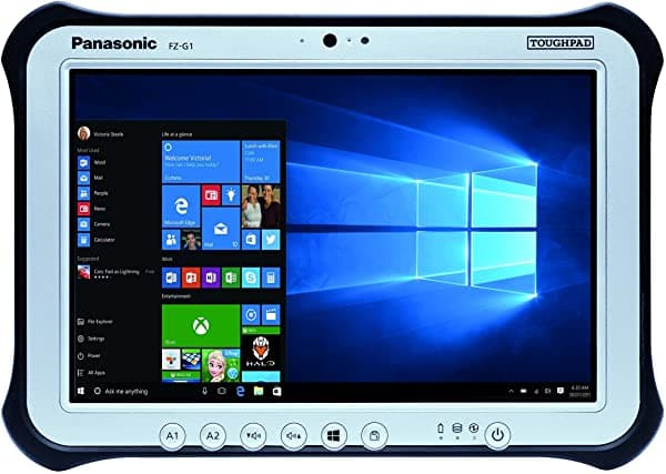 Panasonic Toughpad Fz-G1 Mk5 Intel Core I5-7300U A 260 Ghz 101 Pulgadas Multitáctil + Digitalizador 8 Gb 128 Gb Wifi Bluetooth 4G Lte Multi Carrier Windows 10 Pro Webcam - 3 Años De Garantía FZ-G1U8957VM