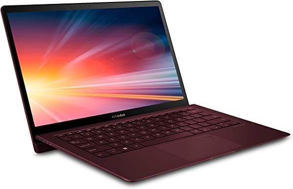 Asus Zenbook S Ux391Ua-Xb71-R Ultra Delgado Y Ligero Portátil Full Hd De 133 Pulgadas Intel Core I7-8550U 8 Gb De Ram 256 Gb M.2 Ssd Windows 10 Pro Sensor Fp Thunderbolt Rojo Burdeos