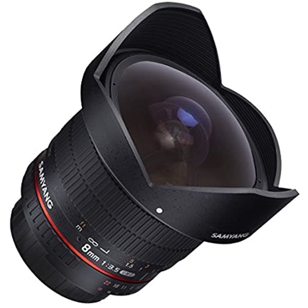 Samyang 8 Mm F3.5 Lente Canon Negro SY8M-C