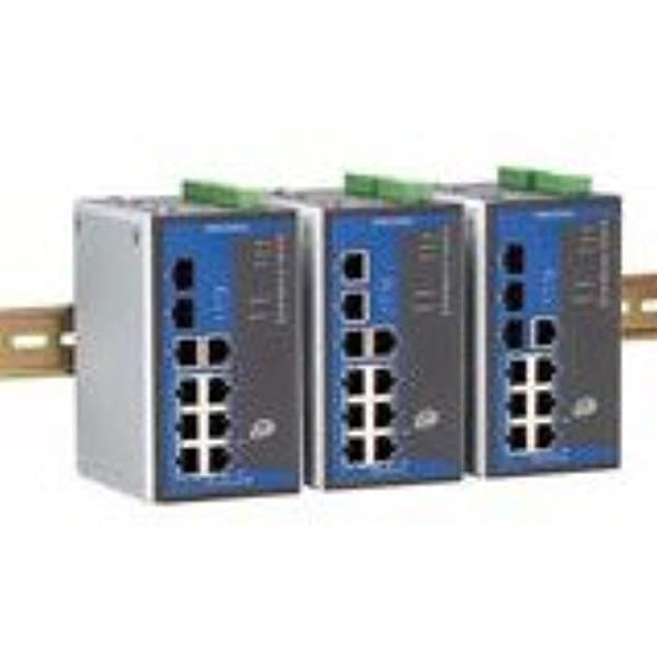 Moxa Eds-510A-3Gt - Interruptor Ethernet Con 3 Puertos Basetx 10/100/1000 Y 7 Puertos Basetx 10/100 Con Vlan Igmp Snooping Y Qos