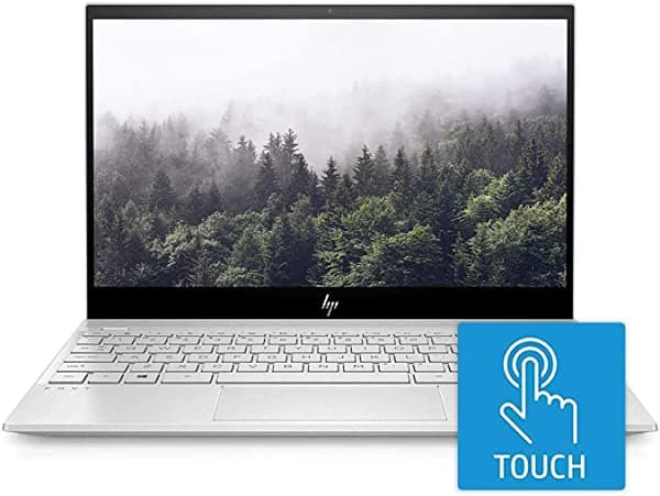 2020 Nuevo Hp Ultra Delgado Y Ligero Premium Envy 13 Pc 133 4K Ultra-Hd Pantalla Táctil Intel Quad-Core I7 16 Gb De Ram 1 Tb Ssd Nvidia Geforce Mx250 B&O Audio Wifi Bluetooth Fp Plateado HP-Envy-13