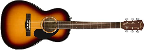 Fender CP-60S Parlor Guitarra Acústica, con Garantía de 2 Años, Sunburst de 3 Colores 970120032