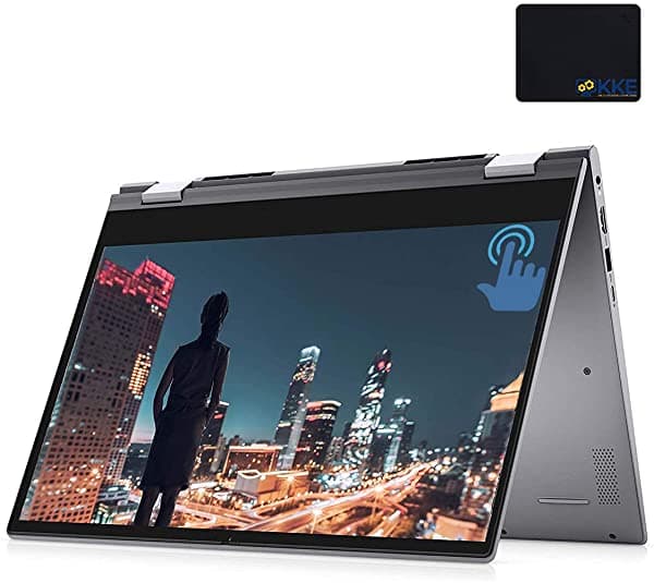 Dell Inspiron 14" 2 En 1 FHD Notebook con Pantalla Táctil (Titan Grey-Metal) Intel Core i5-1035G1 16Gb DDR4 Memoria 512Gb PCIe SSD Webcam Online Class Ready HDMI Lector FP WiFi Win10 Home 5400