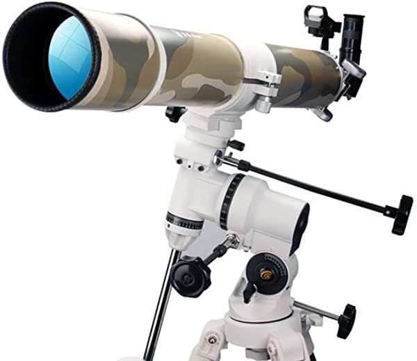 ZTBXQ Camping Equipment SuppliesProfesional Astronomical Telescopio Stargazing Viewing Dual-Use Telescopio Optical Sistema Equatorial Refraction Full Surface Coating Caliber 102Mm Focal Length 1000Mm Te e5tg4p669