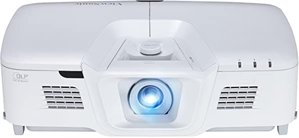 Viewsonic Pg800Hd 5000 Lúmenes 1080P Hdmi Conectable Proyector Con Cambio De Objetivo Blanco