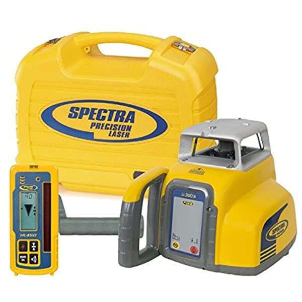 Spectra Precision Laser Ll300 - Nivel Autonivelante Automático Con Receptor Hr300 Pilas Alcalinas - Ll300N