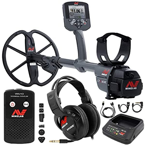 Minelab Ctx 3030 3228-0101 Detector De Metal Estándar Con Gps Recargable