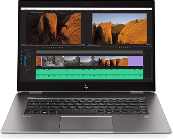 HP ZBook Studio G5 - Estación de Trabajo Móvil LCD de 15.6" - Intel Core i9 (8.ª Generación) i9-8950HK Hexa-Core (6 Núcleos) 2.90GHz - 32GB DDR4 SDRAM - SSD de 512GB - Windows 10 Pro - Tecnología IPS 6FM43UT