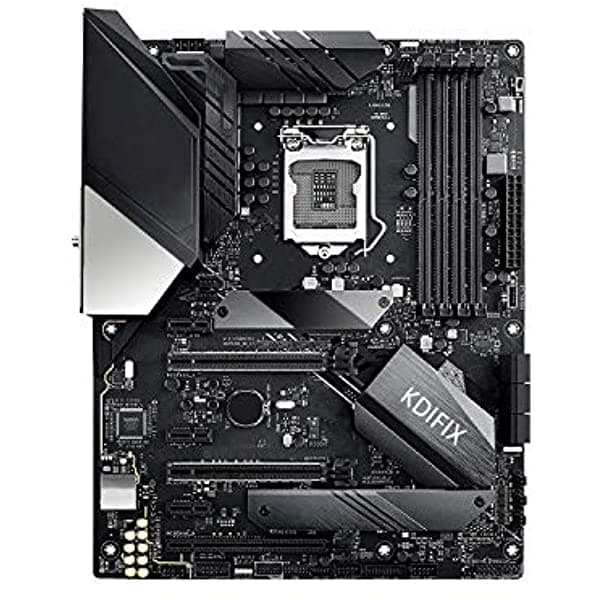 Kdifix Rog Strix Z390-E - Placa Base Para Videojuegos Lga1151 (Intel 8Th 9Th Gen) Atx Ddr4 Dp Hdmi M.2 Usb 3.1 Gen2 802.11Ac Wi-Fi